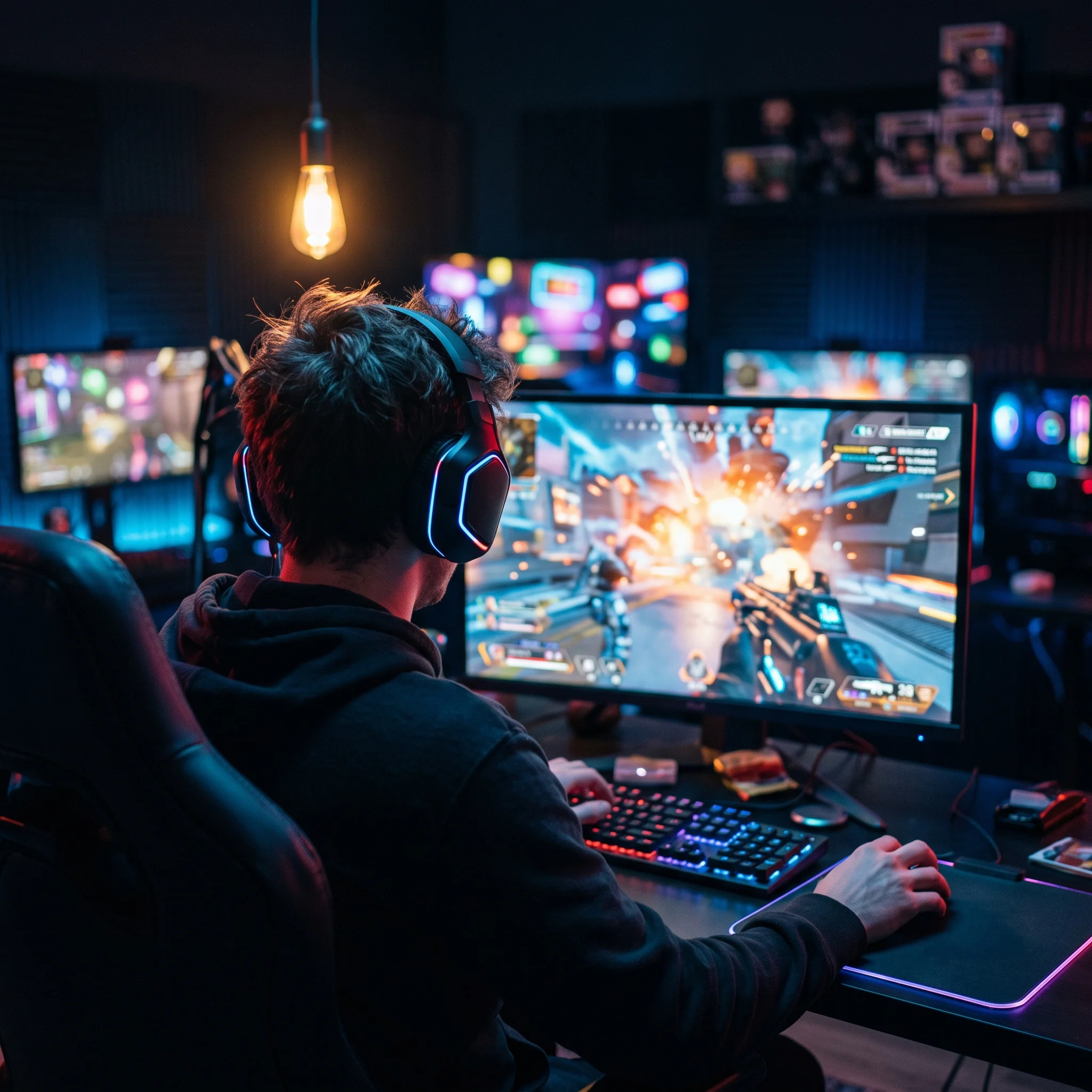 Friends playing unblocked bros games together on a laptop