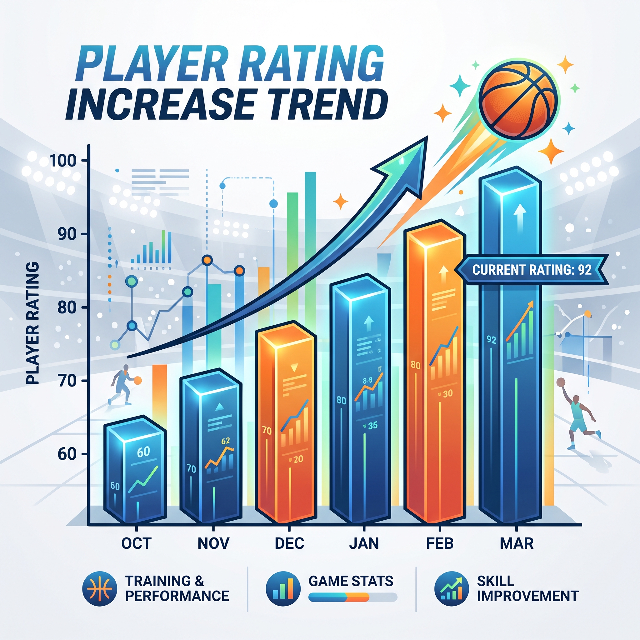 Player Ratings Increase Trend